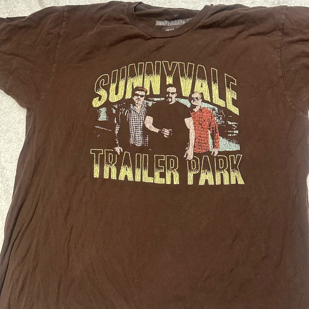 Men's Black Size XL Vintage Trailer Park Boys T-Shirt Sunnyvale Ripple Juction